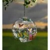 Brand new 🔔 Wind & Weather Solar Lighted Hanging Mesh Orb with Colorful Butterflies 🛒 -Garden Decor Shop unnamed file 1607