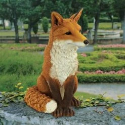 Promo 👏 Design Toscano Simon The Fox Garden Statue 👏