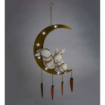Promo 𧨠Wind & Weather Lighted Hanging Metal Moon with Animals Indoor/Outdoor Decoration βοΈ 4 Promo 𧨠Wind & Weather Lighted Hanging Metal Moon with Animals Indoor/Outdoor Decoration βοΈ - Image 2