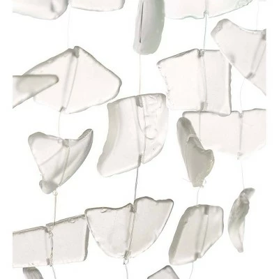 Discount π Wind & Weather Handcrafted Recycled Glass Hung From a Metal Branch Ocean Waves Wind Chime β¨ 4 Discount π Wind & Weather Handcrafted Recycled Glass Hung From a Metal Branch Ocean Waves Wind Chime β¨ - Image 3