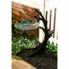 Hot Sale 👏 Evergreen Garden 36"H Metal Birdbath Stand Tree 🥰