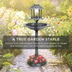 Brand new ✔️ Best Choice Products Solar Outdoor Bird Bath Pedestal Fountain Garden Decoration w/ Fillable Planter Base ⌛ 14 Brand new ✔️ Best Choice Products Solar Outdoor Bird Bath Pedestal Fountain Garden Decoration w/ Fillable Planter Base ⌛ -Garden Decor Shop unnamed file 1720