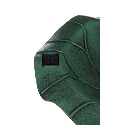 Wholesale β Evergreen Garden Outdoor Decor Solar Plastic Bird Bath Lily Pad in Green Patina For Homes Gardens Yards Lawn and Patio π― 5 Wholesale β Evergreen Garden Outdoor Decor Solar Plastic Bird Bath Lily Pad in Green Patina For Homes Gardens Yards Lawn and Patio π― - Image 3