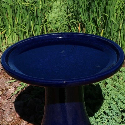 Wholesale π Sunnydaze Decor Sunnydaze Outdoor Weather-Resistant Garden Patio Classic High-Fired Smooth Ceramic Hand-Painted Bird Bath - Dark Blue π 7 Wholesale π Sunnydaze Decor Sunnydaze Outdoor Weather-Resistant Garden Patio Classic High-Fired Smooth Ceramic Hand-Painted Bird Bath - Dark Blue π - Image 5