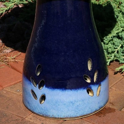 Wholesale π Sunnydaze Decor Sunnydaze Outdoor Weather-Resistant Garden Patio Classic High-Fired Smooth Ceramic Hand-Painted Bird Bath - Dark Blue π 8 Wholesale π Sunnydaze Decor Sunnydaze Outdoor Weather-Resistant Garden Patio Classic High-Fired Smooth Ceramic Hand-Painted Bird Bath - Dark Blue π - Image 6