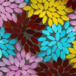 Brand new 🔥 Sunnydaze Decor Sunnydaze Outdoor Garden Patio Bird Bath with Metal Stand and Multi-Colored Mosaic Petal Design Bowl - 14" ✔️ -Garden Decor Shop unnamed file 1798