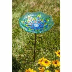 Best reviews of π Evergreen Peacock Glass Bird Bath with Metal Stake β 7 Best reviews of π Evergreen Peacock Glass Bird Bath with Metal Stake β -Garden Decor Shop unnamed file 1834