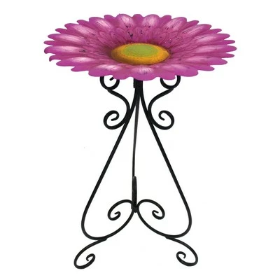 Coupon π Backyard Expressions Metal 24" Sunflower Bird Bath Purple π 5 Coupon π Backyard Expressions Metal 24" Sunflower Bird Bath Purple π - Image 3