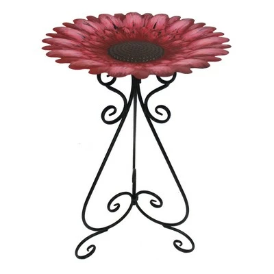 Coupon π Backyard Expressions Metal 24" Sunflower Bird Bath Purple π 6 Coupon π Backyard Expressions Metal 24" Sunflower Bird Bath Purple π - Image 4