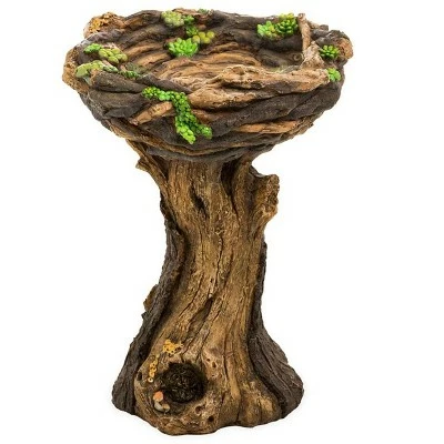 Best reviews of π Plow & Hearth - Charming Weather-Safe Resin Succulent Birdbath Resembling Tree Trunk π― 2 Best reviews of π Plow & Hearth - Charming Weather-Safe Resin Succulent Birdbath Resembling Tree Trunk π―