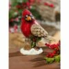 Discount ❤️ Evergreen 6.25"H Woodland Cardinal Garden Statuary 😉