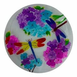 Flash Sale ✔️ Northlight 18” Pink and Purple Dragonflies Hand Painted Glass Outdoor Patio Birdbath 😍 -Garden Decor Shop unnamed file 1875