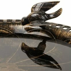 Cheap 😍 Alpine Corporation 27" Polyresin Antique Style Outdoor Birdbath Bowl with Bird Figurine Bronze ⭐ -Garden Decor Shop unnamed file 1917