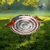 Discount 🧨 Backyard Expressions 24.5" Glass American Flag Birdbath 👏 -Garden Decor Shop unnamed file 2068