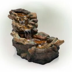 Coupon 🥰 Alpine Corporation Alpine 20" Cascading Stone River Fountain with LED Lights Cool White 🥰 -Garden Decor Shop unnamed file 2075