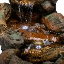Coupon 🥰 Alpine Corporation Alpine 20" Cascading Stone River Fountain with LED Lights Cool White 🥰 -Garden Decor Shop unnamed file 2076