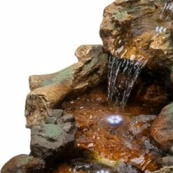 Coupon 🥰 Alpine Corporation Alpine 20" Cascading Stone River Fountain with LED Lights Cool White 🥰 -Garden Decor Shop unnamed file 2077