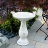 Hot Sale 🔔 Alpine Corporation 24" Antique Ceramic Birdbath With Birds - Brown ❤️ -Garden Decor Shop unnamed file 2083