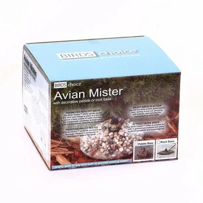 New ๐ Birds Choice Avian Mister with Decorative Rock Base Gray ๐ 3 New ๐ Birds Choice Avian Mister with Decorative Rock Base Gray ๐