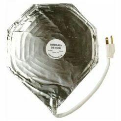 Wholesale ✔️ Farm Innovators Inc Farm Innovators 44 Watt Economical Submersible Outdoor DeIcer Heater with 10 Inch Cord and 3 Prong Plug for Shallow Garden Bird Baths, Foil (2 Pack) 👏