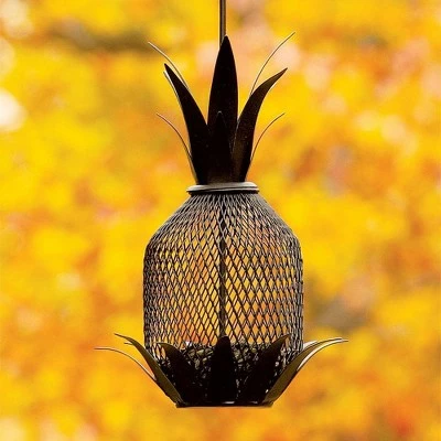 Budget β¨ 18" Steel Garden Pineapple Bird Feeder Black - ACHLA Designs π 4 Budget β¨ 18" Steel Garden Pineapple Bird Feeder Black - ACHLA Designs π - Image 2