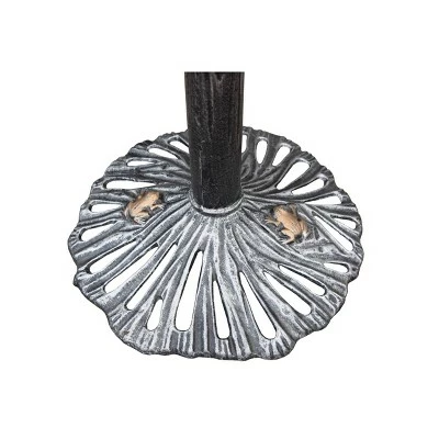 Discount π Oakland Living Cast Aluminum Decorative Sunflower Bird Bath Silver 𧨠3 Discount π Oakland Living Cast Aluminum Decorative Sunflower Bird Bath Silver π§¨