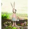 New ❤️ Plow & Hearth Metal Storybook Rabbit Garden Statue 😀 -Garden Decor Shop unnamed file 216