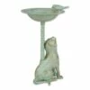 Brand new ❤️ Zingz & Thingz Zingz & Thingz 21.25" Cat Aluminum Birdbath Teal Green 😍 -Garden Decor Shop unnamed file 2160