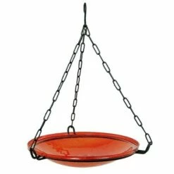 Best reviews of 🔥 17" Reflective Crackle Glass Hanging Birdbath Bowl - Achla Designs Fern Green ✨ -Garden Decor Shop unnamed file 2225