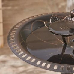 Top 10 ⌛ 33.5" Fairmont Aluminum and Iron Bird Bath - Christopher Knight Home 🔔 -Garden Decor Shop unnamed file 2271