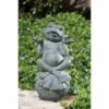 Top 10 ✨ 18.5" Resin Indoor/Outdoor Care Free Frog Garden Statue Brown - Alfresco Home LLC 🛒 -Garden Decor Shop unnamed file 230