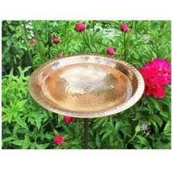 Best deal 🛒 2.5" 🔨 Hammered Copper Birdbath Bowl with Stake Polished Copper Plated - Achla Designs 👏 -Garden Decor Shop unnamed file 2325