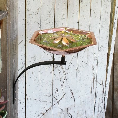 Best reviews of ⌛ 11.7" Hexagonal Bee Fountain and Birdbath with Wal Mount Bracket Copper Plated Finish - ACHLA Designs ⭐ 3 Best reviews of ⌛ 11.7" Hexagonal Bee Fountain and Birdbath with Wal Mount Bracket Copper Plated Finish - ACHLA Designs ⭐