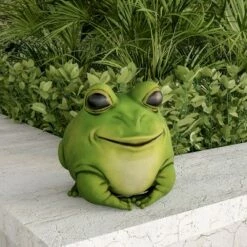 Best Sale 🔔 Nature Spring Resin Frog Statue for Backyards and Gardens - Bright Green 🔥 -Garden Decor Shop unnamed file 241
