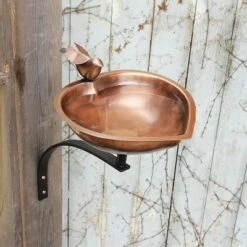 Coupon 😀 14.7" Heart Shaped Birdbath Bowl with Wall Mount Bracket Antique Copper - ACHLA Designs 👍 -Garden Decor Shop unnamed file 2436