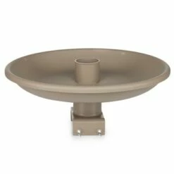 Best Pirce 🤩 Farm Innovators Inc Farm Innovators 150 Watt Outdoor Plastic Heated Birdbath with Twist Deck Mount, Hidden Electrical Connection, and Internal Thermostat, Tan 👍 -Garden Decor Shop unnamed file 2455