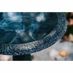 Best reviews of 😉 Set of 2 Concrete Birdbaths with Round Pedestal and Base - XBrand Black/speckled Gray ⭐ -Garden Decor Shop unnamed file 2466