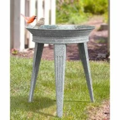 Best reviews of π Panacea Products Panacea 82930 Galvanized Vintage Style Three Legged Metal Bird Bath and Pedestal Stand, 18 Inch Diameter, 22 Inch Height, Gray π 5 Best reviews of π Panacea Products Panacea 82930 Galvanized Vintage Style Three Legged Metal Bird Bath and Pedestal Stand, 18 Inch Diameter, 22 Inch Height, Gray π -Garden Decor Shop unnamed file 2476