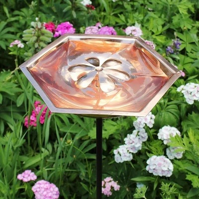 Cheap π 40" Hexagonal Copper Bee Fountain & Birdbath with Stake Copper - ACHLA Designs β¨ 5 Cheap π 40" Hexagonal Copper Bee Fountain & Birdbath with Stake Copper - ACHLA Designs β¨ - Image 3