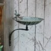 Top 10 ❤️ 14.25" Scallop Shell Birdbath with Wall Mount Bracket Antique Brass Plated - ACHLA Designs 🎁 -Garden Decor Shop unnamed file 2499