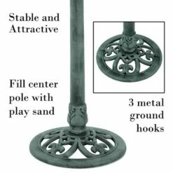 New 🎉 Nature Spring Antique Bird Bath With Vintage Scroll Design and 3 Ground Stakes for Outdoor Décor - Patina Green Finish 🧨 -Garden Decor Shop unnamed file 2508