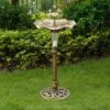 Outlet 🔔 Teamson Home Polyresin 2 Tier Lotus Leaf Pedestal Bird Bath 🔥 -Garden Decor Shop unnamed file 2580
