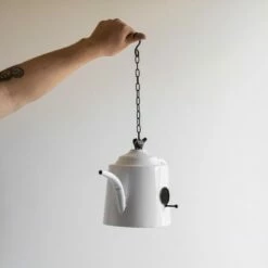 Coupon 🎉 Hanging White Metal Decorative Birdhouse - Foreside Home & Garden ⌛ -Garden Decor Shop unnamed file 2611