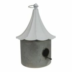 Best reviews of 😀 White Metal Decorative Birdhouse - Foreside Home & Garden ❤️ -Garden Decor Shop unnamed file 2615