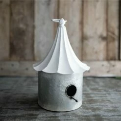 Best reviews of 😀 White Metal Decorative Birdhouse - Foreside Home & Garden ❤️ -Garden Decor Shop unnamed file 2620