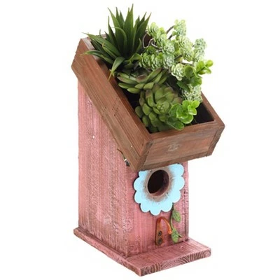 Deals π The Lakeside Collection Lakeside Wood Combination Bird House and Planter with Distressed Finish β 5 Deals π The Lakeside Collection Lakeside Wood Combination Bird House and Planter with Distressed Finish β - Image 5