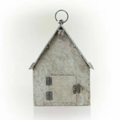 Outlet 🎁 Alpine Corporation Alpine 10" Vintage Patriotic Iron Birdhouse 😍 -Garden Decor Shop unnamed file 2671