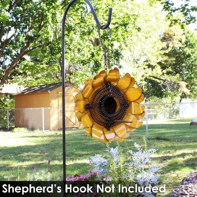 Buy π₯ Sunnydaze Decor Sunnydaze Metal Sunflower Birdhouse Yard Art - 10.5" H β¨ 5 Buy π₯ Sunnydaze Decor Sunnydaze Metal Sunflower Birdhouse Yard Art - 10.5" H β¨ - Image 4