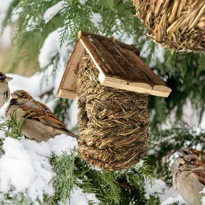 Top 10 ✨ Backyard Expressions 2pc Wood Birdhouse Set Naturals ✔️ 8 Top 10 ✨ Backyard Expressions 2pc Wood Birdhouse Set Naturals ✔️ - Image 6