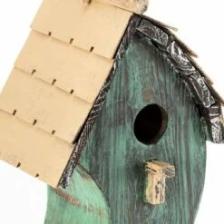 Outlet 🌟 Alpine Corporation 17" Swirly Wood Birdhouse Red 🌟 -Garden Decor Shop unnamed file 2712